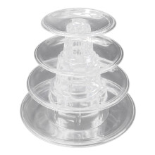Macarons Display  4-Layer Cupcake Stand Food Display Stand Cake Stand Wedding Decoration Birthday Party Favor