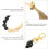 Hondenbel Ketting Snoer Met Knipsluiting 4