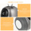 1Set Robotvormige Auto Geurverspreider ABS Metaal Decoratieve Diffuser 4