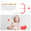 1Set Herbruikbare Rood Schuim Cupid - En Pijlen Set Kids 4