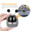 1Set Robotvormige Auto Geurverspreider ABS Metaal Decoratieve Diffuser 5