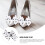 1Paar Witte Stoffen Clips Strik Comfortabele Sier 4