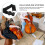 Fermapunte Violoncello in Acciaio E Nero Antiscivolo 6