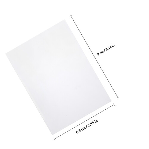 100Pz Sleeve Protettive Per Carte Da Gioco in PVC Trasparente Per Casa 1