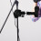 1Set Clip Microfono Di E Metallo Nero Per Stand E Monitor 3