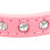 Collare Per Cuccioli in PU Rosa Con Design Regolabile E 4