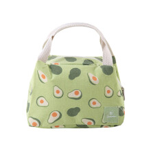 Compacte en lichtgewicht lunchdragers Handige-Groene avocado