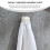 2Pz Appendi Clip Bianco Autoadesivo Per Bagno Dentifricio in ABS 5
