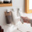 2Pz Appendi Clip Bianco Autoadesivo Per Bagno Dentifricio in ABS 8