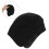 Beanie Pile Nero, Comodo E Antivento Per Anziani 3