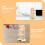 Compacte Lichtbruine Waterfleshouder Hamsters 8