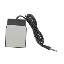 Sensitivity Piano Sustain Pedal NonSlip Base for Digital and Electronic Keyboards White