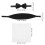 1Set Set Cerimonia Pochette Cummerbund Poliestere 2