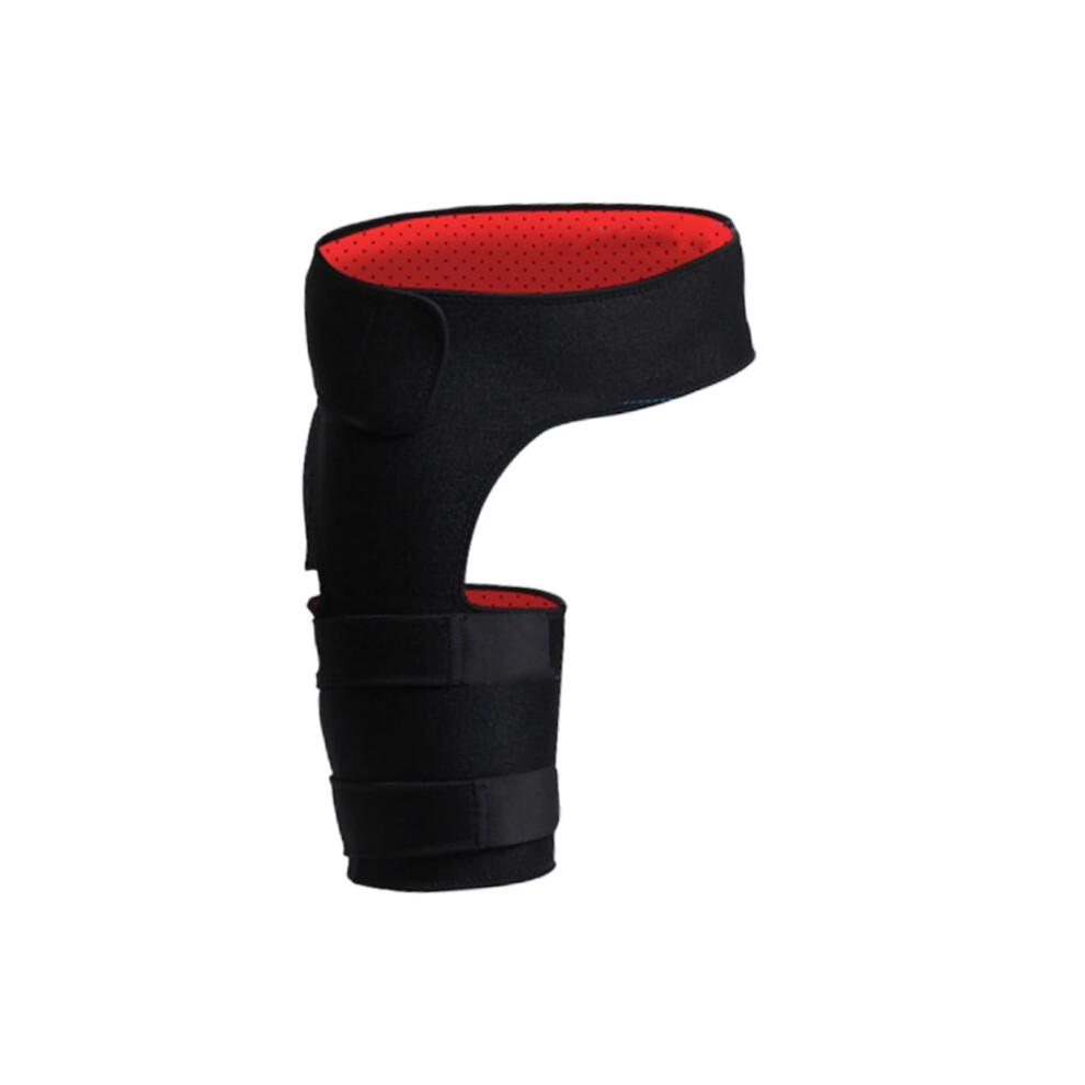 Adjustable Hip and Thigh Compression Brace for Groin and Hamstring Pain Relief with Breathable Support