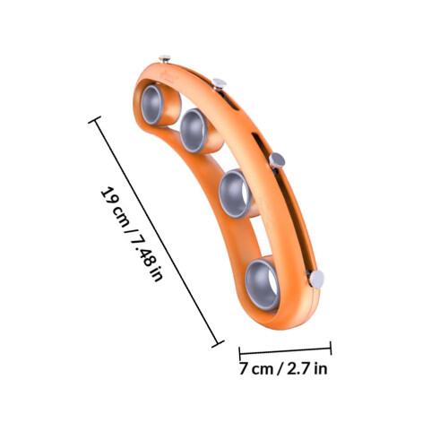 Expansore Dita Per Chitarra in ABS Arancione Strumento Musicale 1
