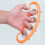 Expansore Dita Per Chitarra in ABS Arancione Strumento Musicale 3
