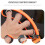 Expansore Dita Per Chitarra in ABS Arancione Strumento Musicale 5