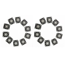 40Pcs/Lot for Zama 180 Metering Diaphragm Membrances Gasket Parts for Zama180 192 Carburetor Repair Kit