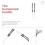 2St Wire Drum Brush Met Handvat, Wit, Voor Jazz En Optredens 5