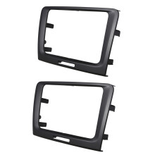 2X Czarny 220X130X210mm 2 Din Car DVD Radio Montaż Dash Panel Rama Konsoli na Lata 2009-2014  Superb
