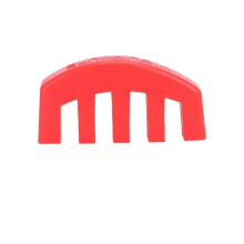 Red Rubber Violin Mute for Beginners Full Size Noise Reduction Silencer Easy Install Violin Accessories