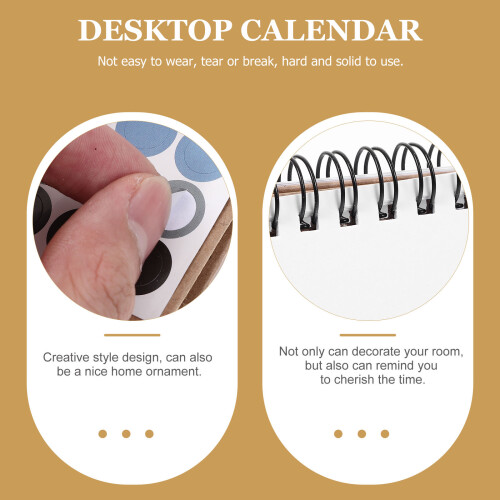 Mini Bureaukalender 2023-2024 Decoratief En Stevig 1