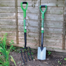 Kingfisher 2 Pc Garden Digging Fork & Spade Set