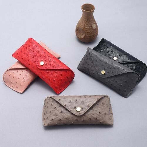 2St Compacte PU Brillendoos Met Stijlvol Design En Valbescherming 2