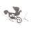 Creatieve Duif Poortfiniaal Van Ijzer Robuust Design 2