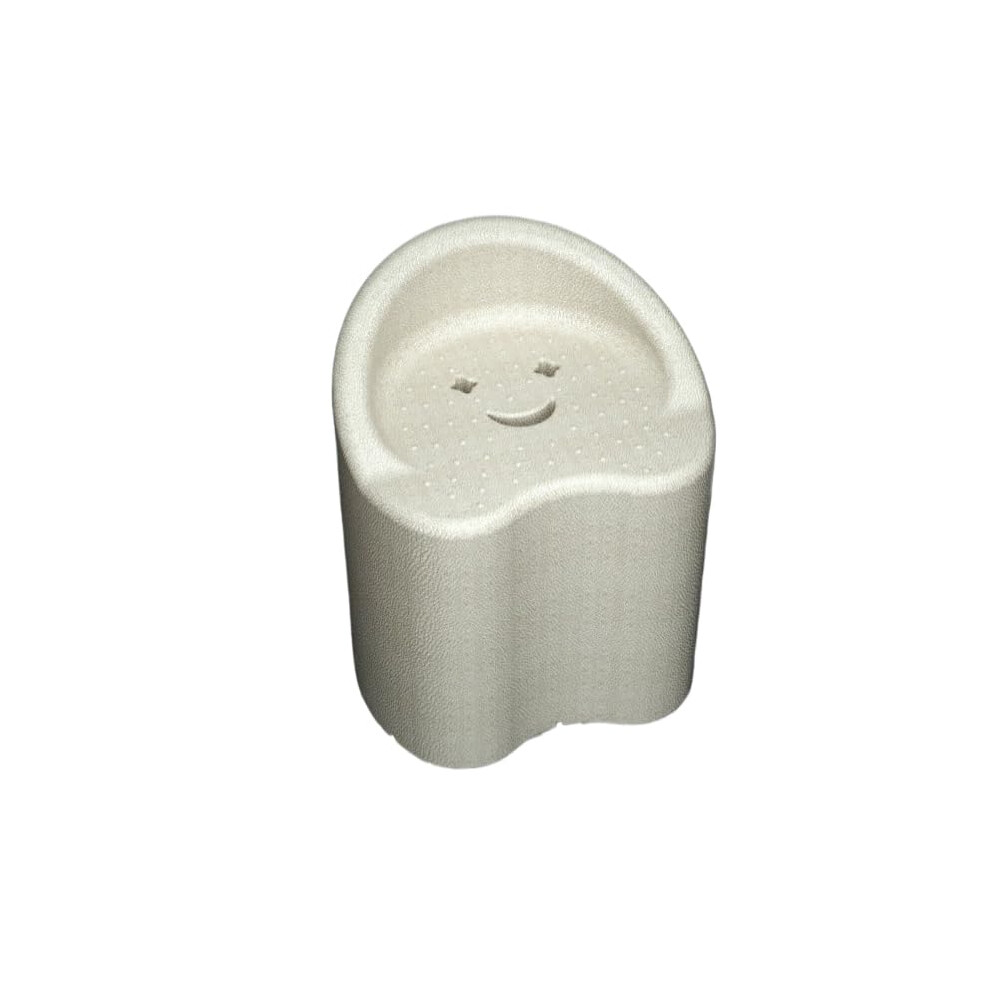 Elderly Shower Chair 45CM EPP Bath Stool, Ergonomic Support, Lightweight, Easy Clean for Bathroom