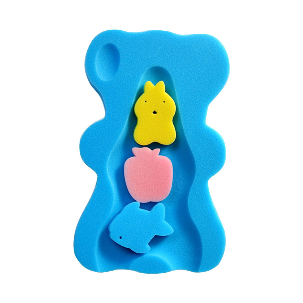 Baby Bath Sponge Mat with WombInspired Comfort Design, NonSlip Infant Bath Cushion for Newborns