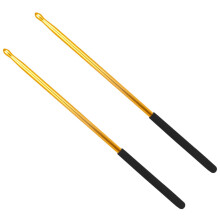 Aluminum Drumsticks for Adults, Solid Metal Tenor Jazz Sticks with Durable Construction and Enhanced Sound Projection