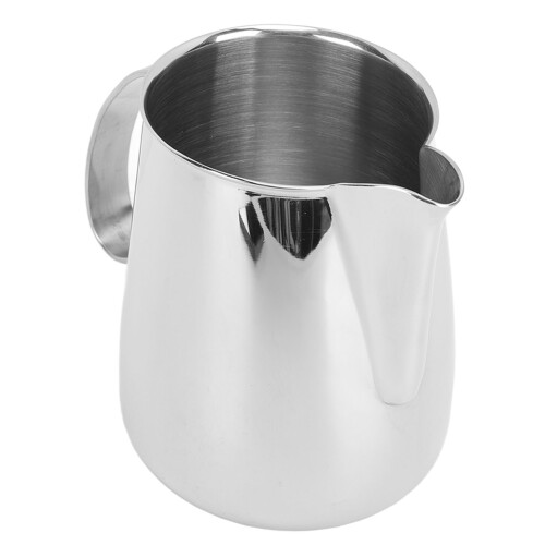 Milchaufschäumer Becher 700 ml Edelstahl Tropffrei