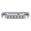 6 String Electric Guitar Bridge Tailpiece Silver Replacement Parts with Neutral Metallic Finish 5