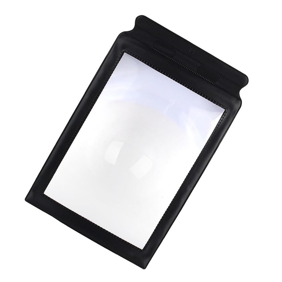 A4 Magnifying Sheet 3X Large Fresnel Reading Magnifier for Books Maps FullPage Flexible Design