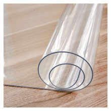 Chair Mat for Hardwood Floor 0.9x1.5m Clear PVC Floor Protector with Scratch‑Resistant Waterproof Anti‑Slip Design
