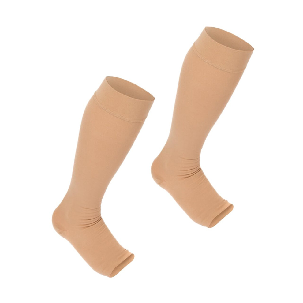 Compression Calf Sleeves for Women Toeless Breathable Support for Circulation and Varicose Veins