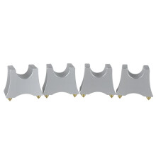 4pcs HiFi Cable Tray Stand Vibration-Isolating Rack Bracket Holder Anti-Shock Foot for Speaker Wires & Signal Cables