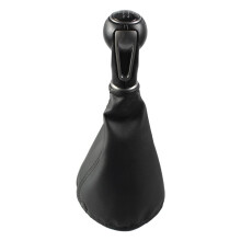 Gear Shift Knob Shifter Lever Stick Gaiter Boot Cover Car Accessories for IBIZA IV (6j) 2009-2017 5 Speed