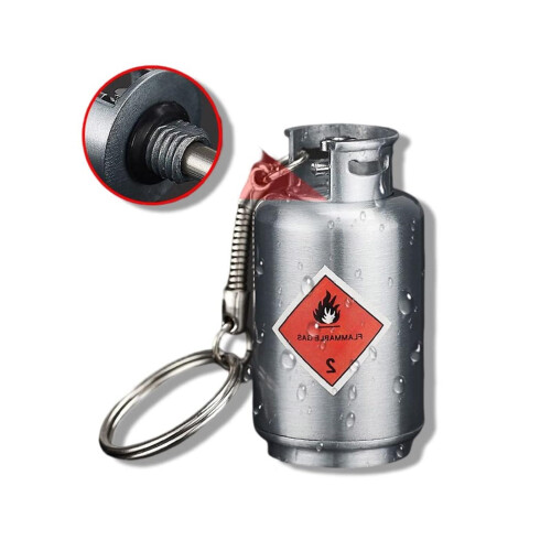 Waterproof Permanent Match Keychain with Windproof Ignition, Reusable Magnesium Core Fire Starter Lighter A.3 2