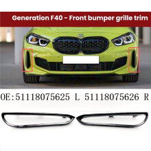 Front Bumper Right Side Trim Grille for  for 1 SERIES for F40 M SPORT 51118075626