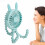 Mini Stroller Fan 500mAh Blue ABS Clip LED 3-speed 14