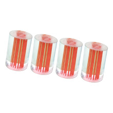Virole de queue de billard en acrylique léger, accessoire-Rouge