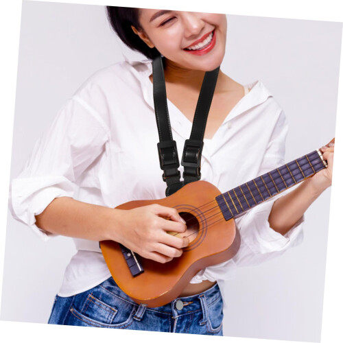 Adjustable Breathable Ukulele Strap Lightweight Comfortable Neck Strap for Adults and Kids 2