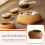 Contenitore Rattan Per Biscotti E Frutta 4