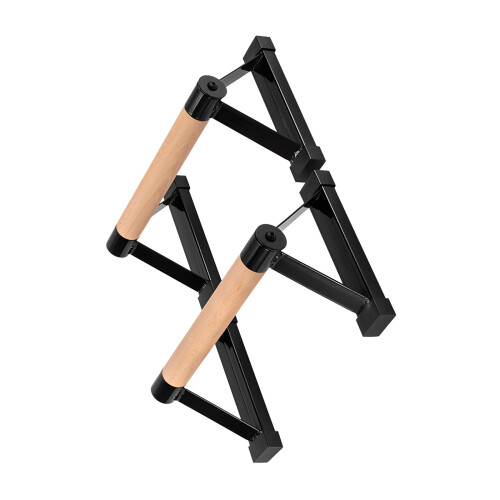 Advanced Push Up Equipment Constructed From Solid Wood-Black