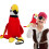 1Set Durable Plush Parrot Model Pirate Costume Accessory for Kids Play 1