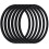 6pcs Silicone Lid Ring For Cup Sealing Black Back To School 1