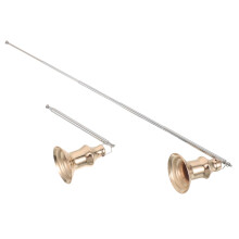 2Pièces Éteignoir Flamme En Métal, Accessoire De Or