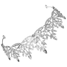 Masteelf Wedding Lace Bridal Flower Crown Valentines Day Headpiece